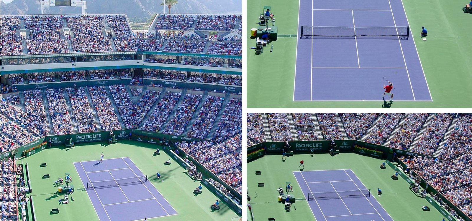 Universal Sports Instalaciones - BNP Paribas Indian Wells Distance Court Multi View